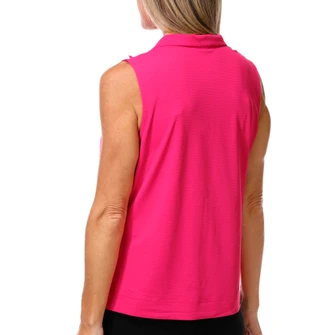 Thumbnail 2: Stella Parker Women's Sleeveless Active Ruched 1/4 Zip Top 