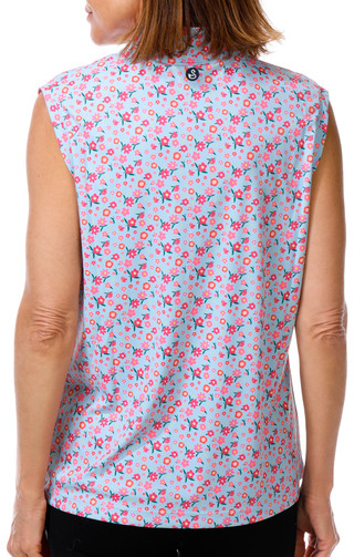 Thumbnail 2: Swannies Golf Women's Sleeveless Performance Golf Polo  