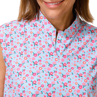 Thumbnail 3: Swannies Golf Women's Sleeveless Performance Golf Polo  