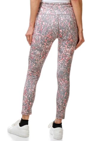 Thumbnail 2: DKNY Women's Printed High Waist Fitness Leggings w/ Pockets  