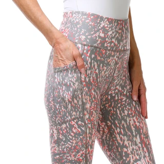 Thumbnail 3: DKNY Women's Printed High Waist Fitness Leggings w/ Pockets  