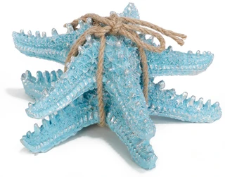 Thumbnail 1: Fancy That 7 in Resin Double Stack Starfish Home Accent 