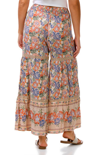 Thumbnail 3: Angie Juniors' Tropical Wide Leg Pants 
