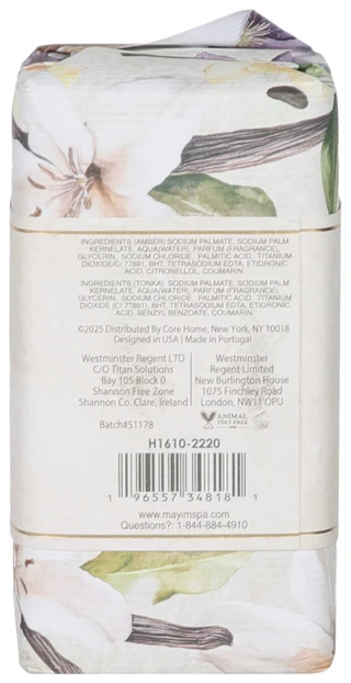 Thumbnail 3: MAYIM Amber, Santal & Tonka Bean Soap Bar Set - 2 Piece 