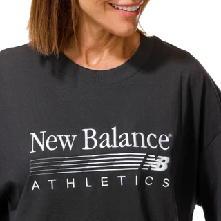 Thumbnail 3: New Balance Women's Short Sleeve Oversized Trackside Tee  