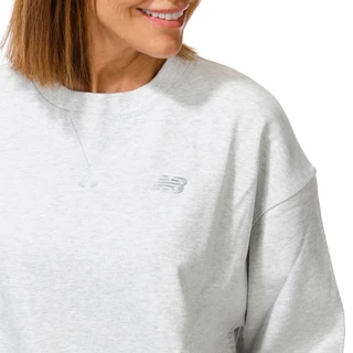Thumbnail 2: New Balance Women's Long Sleeve Athletics French Terry Crew Sweater  