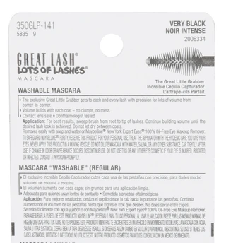 Thumbnail 2: Maybelline Great Lash Lots of Lashes Mascara - Very Black 