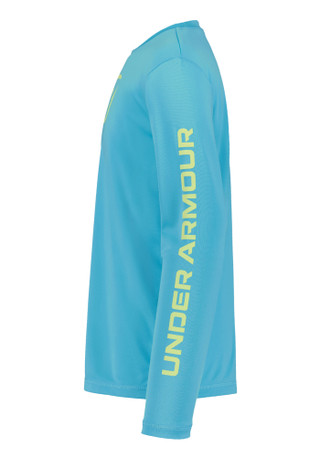 Thumbnail 2: Under Armour Big Boys' Long Sleeve UPF Performance Tee  