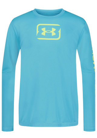 Thumbnail 1: Under Armour Big Boys' Long Sleeve UPF Performance Tee  