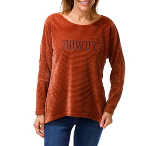 Thumbnail 1: Chenault Women's Embroidered Chenille Top 