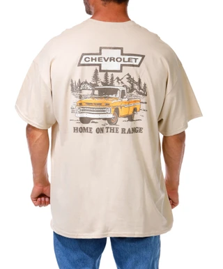 Thumbnail 2: GM Big Men's Chevy Home on the Range Graphic Tee 
