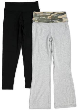 Thumbnail 1: No Comment Girls 2 Pk Leggings  