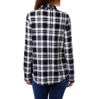 Thumbnail 2: ADRIENNE VITTADINI Women's Long Sleeve Button Front Top 