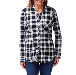 Thumbnail 1: ADRIENNE VITTADINI Women's Long Sleeve Button Front Top 