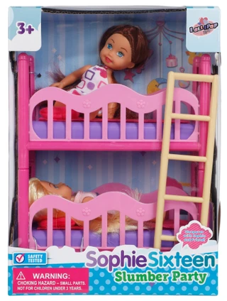 Thumbnail 1: Brooklyn Lollipop Sophie Sixteen Slumber Party Dolly Set 