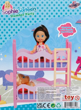 Thumbnail 2: Brooklyn Lollipop Sophie Sixteen Slumber Party Dolly Set 