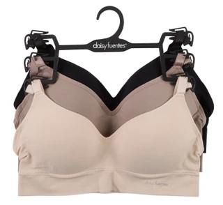 Thumbnail 1: daisy fuentes Women's Plus 3 Pk Padded Bras  