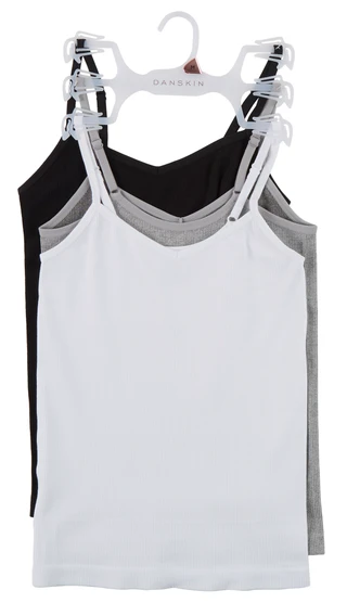 Thumbnail 1: Danskin Women's 3 pk Seamless Ribbed Cami Tops  