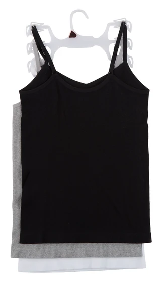 Thumbnail 2: Danskin Women's 3 pk Seamless Ribbed Cami Tops  