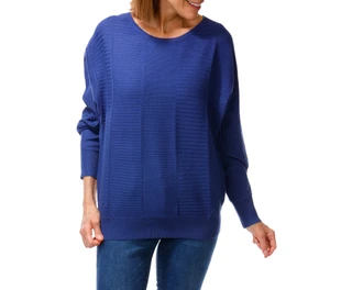 Thumbnail 1: Tahari Women's Ribbed Long Sleeve Pullover Sweater 