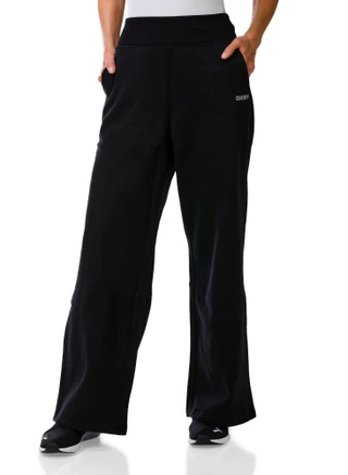 Thumbnail 1: DKNY Women's Stud Logo Wide Leg Pants 