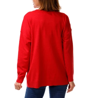 Thumbnail 2: MAGASCHONI Women's Pointelle Pullover Sweater 