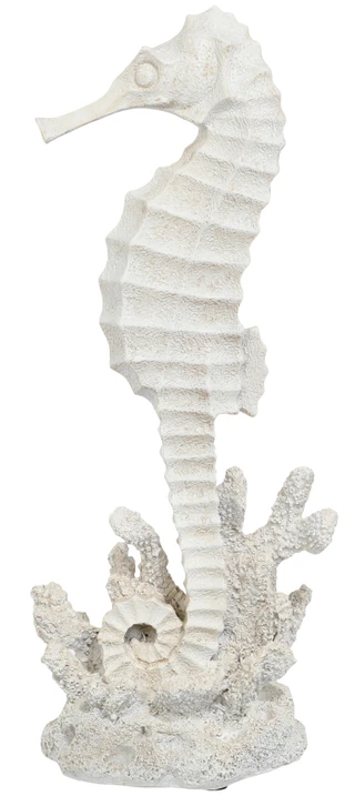 Thumbnail 1: Fancy That Gift & Decor 18 in Coastal Seahorse Figurine 