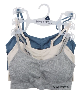 Thumbnail 1: Nautica Women's 3 Pk Seamless Bras  