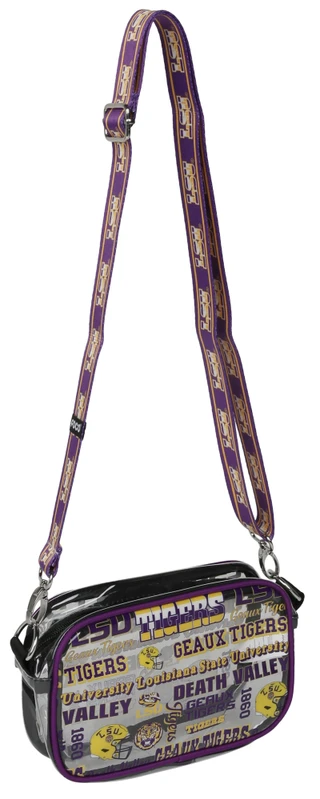 Thumbnail 2: Foco LSU Tigers Clear Crossbody  