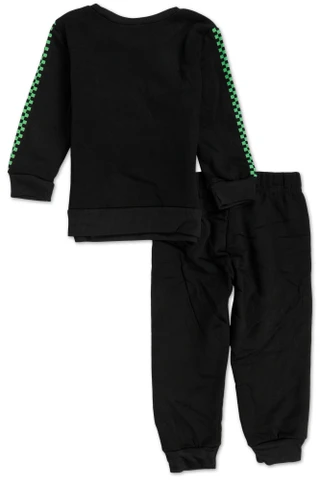 Thumbnail 2: Monster Jam Toddler Boys 2 Pc Grave Digger Jogger Pants Set 