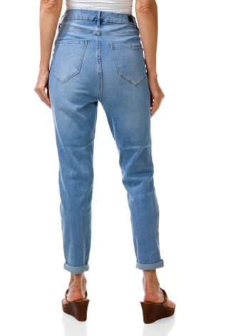Thumbnail 2: Nicole Miller Women's High Rise Ankle Skinny Jeans 