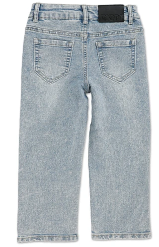 Thumbnail 2: DKNY Toddler Girls Rhinestone Straight Jeans  
