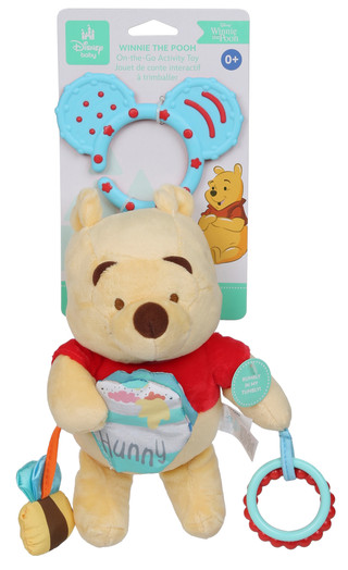 Thumbnail 1: Disney Baby Winnie The Pooh On-the-Go Activity Toy 