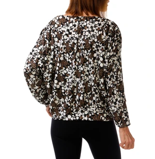 Thumbnail 2: Good Days Only Women's Slit Sleeve Printed Blouse 