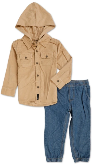 Thumbnail 1: Lucky Brand Toddler Boys 2 Pc Pants Set 