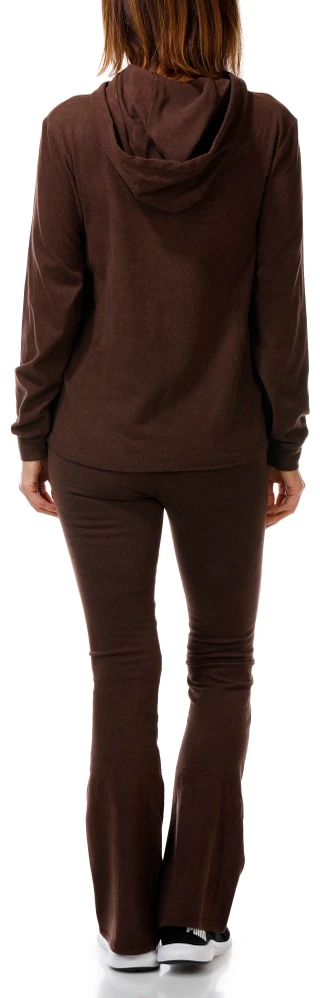 Thumbnail 4: LAUNDRY BY SHELLI SEGAL Women's 2 Pc Soft Fleece Lined Hoodie & Pants Set 