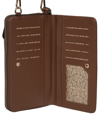 Thumbnail 3: DS Fashion Faux Leather Wallet On A String with Tech Window 