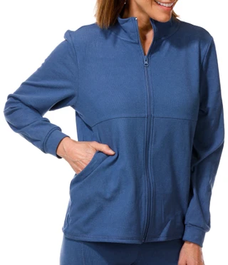 Thumbnail 4: LAUNDRY BY SHELLI SEGAL Women's 2 Pc Soft Fleece Lined Jacket & Pants Set 