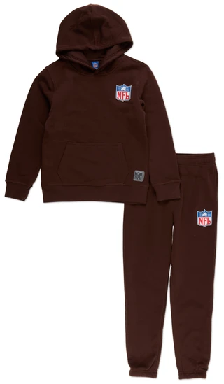 Thumbnail 1: NFL Boys 2 Pc Game Day Fleece Hoodie & Jogger Pants Set 