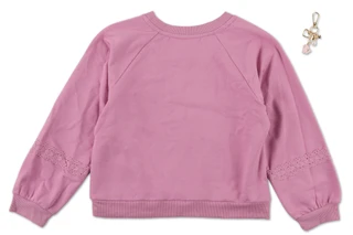Thumbnail 2: Btween Girls 2 Pc Sweatshirt & Keychain Set  