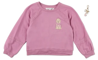 Thumbnail 1: Btween Girls 2 Pc Sweatshirt & Keychain Set  
