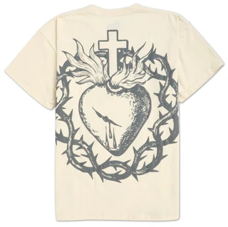 Thumbnail 2: Vibes Big Men's Jesus Heart Heavy Tee 