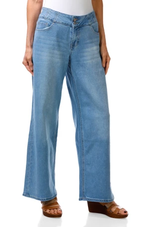 Thumbnail 1: Royalty For ME Women's Ultra Wide Maya Jeans 