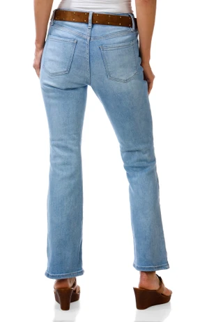 Thumbnail 2: Royalty For ME Women's Belted Bootcut Jeans 