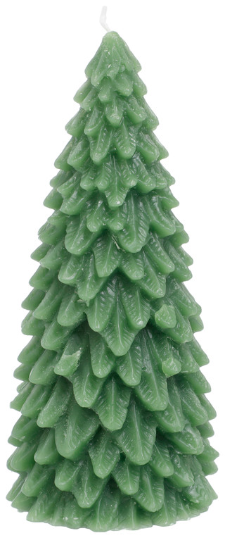 Thumbnail 2: Western brook Unscented Christmas Tree Shaped Candle  