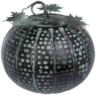 Thumbnail 1: Global Collection Iron Patina Pumpkin  