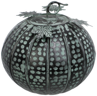 Thumbnail 1: Global Collection Iron Patina Pumpkin  
