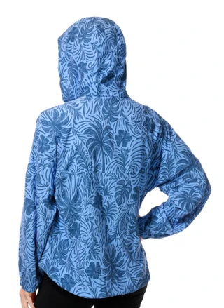 Thumbnail 3: REEL LEGENDS Women's Mesh Palm Printed Hooded Jacket 