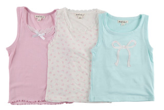 Thumbnail 1: Derek Heart 3 Pk Girls Sleeveless Fashion Tank Tops 
