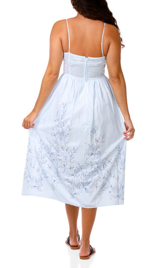 Thumbnail 2: Trixxi Juniors Corset Printed Maxi Dress 